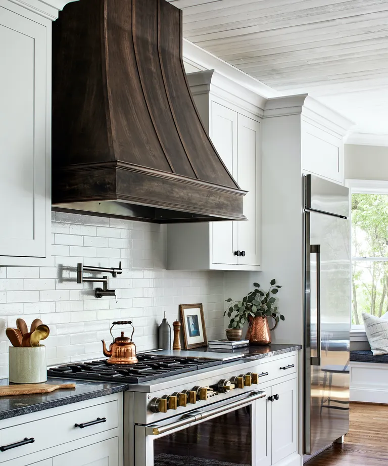 Oversized range hoods