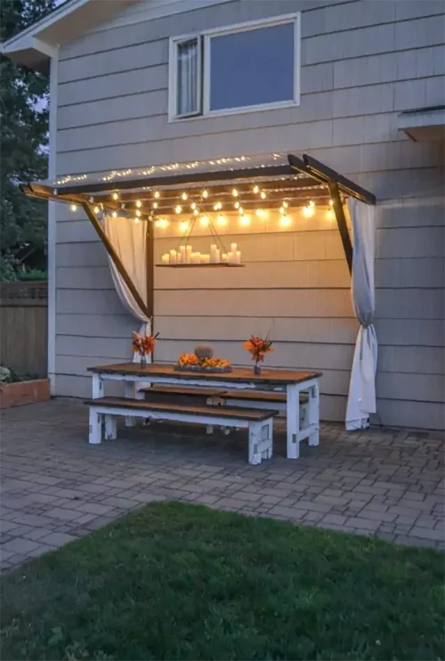 Picnic Table Pergola