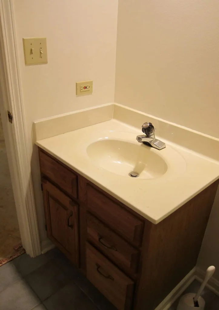 Black and White Bathroom