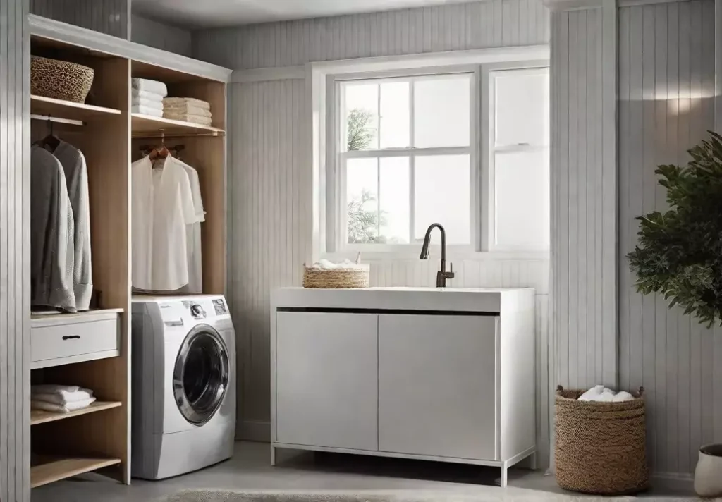 Small laundry room organization ideas